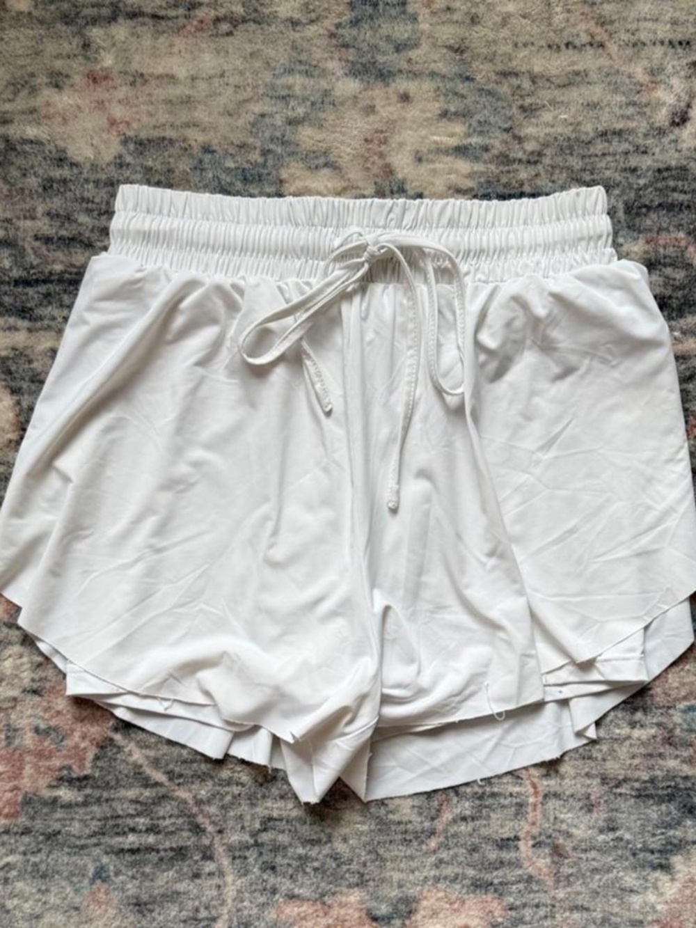 Altard State Revival White Butterfly Athletic Shorts